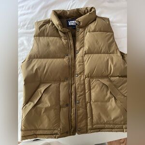 Men’s Land’s End puffer vest